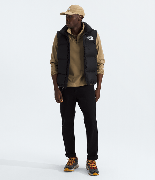 Fleece TNF Herren Cedar Trail Grid 1/4 Zip Khaki Stone