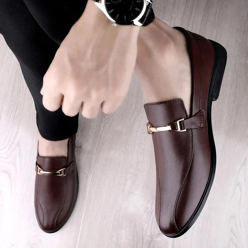 Maverick Leder Bit-Loafer