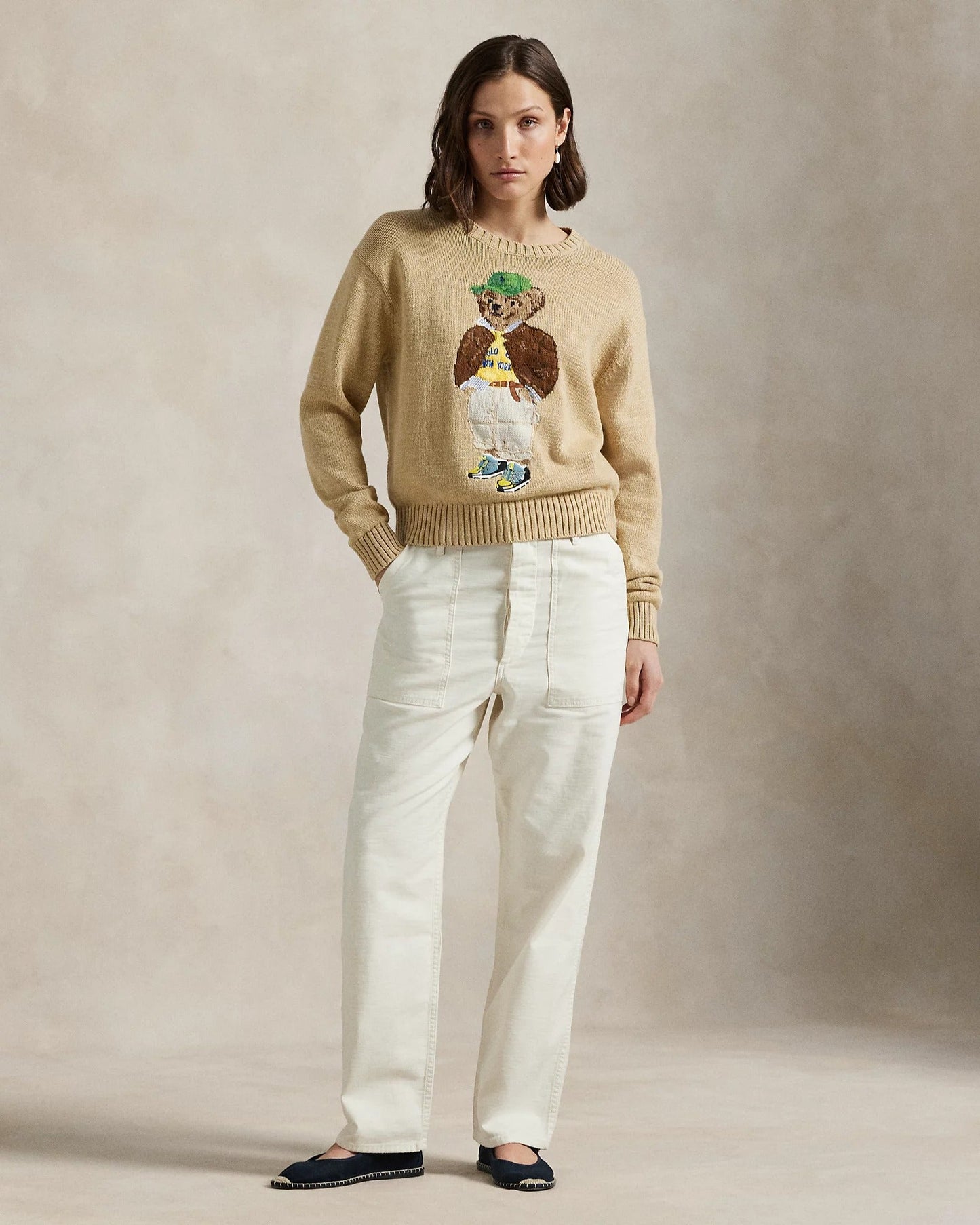 RL Pullover | Polo Bear Beige