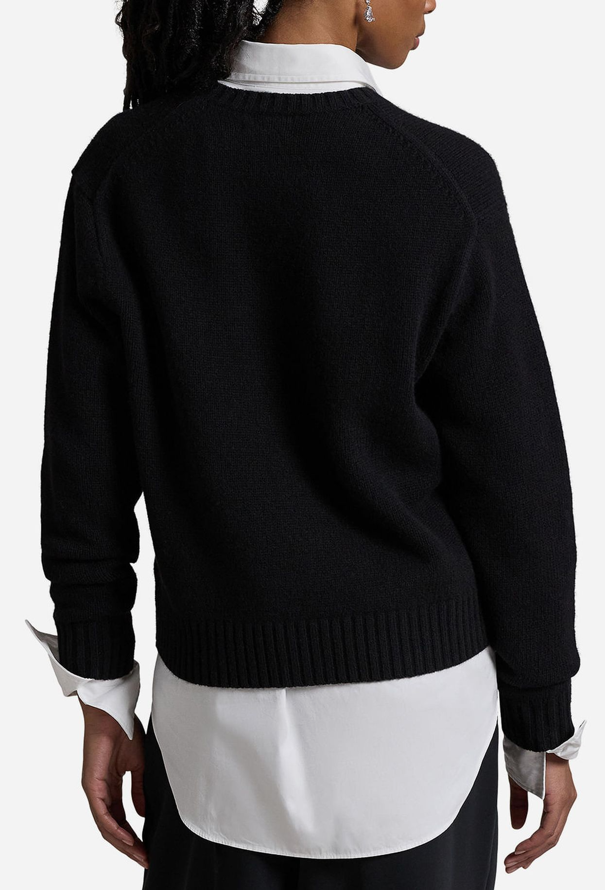 RL Sweater | Schwarzer Polo Bear