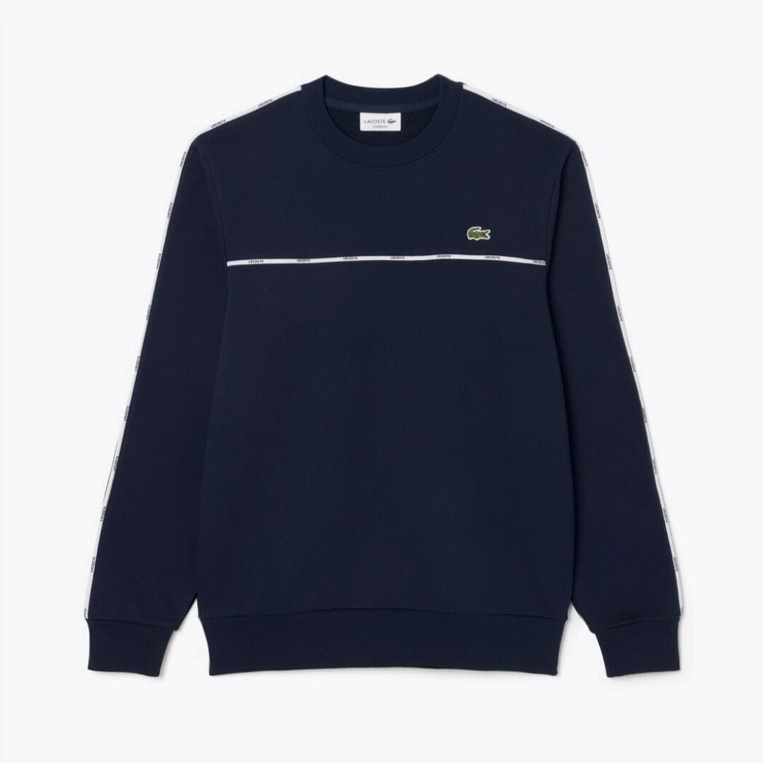 LC Logo Besatz-Fleece-Sweatshirt