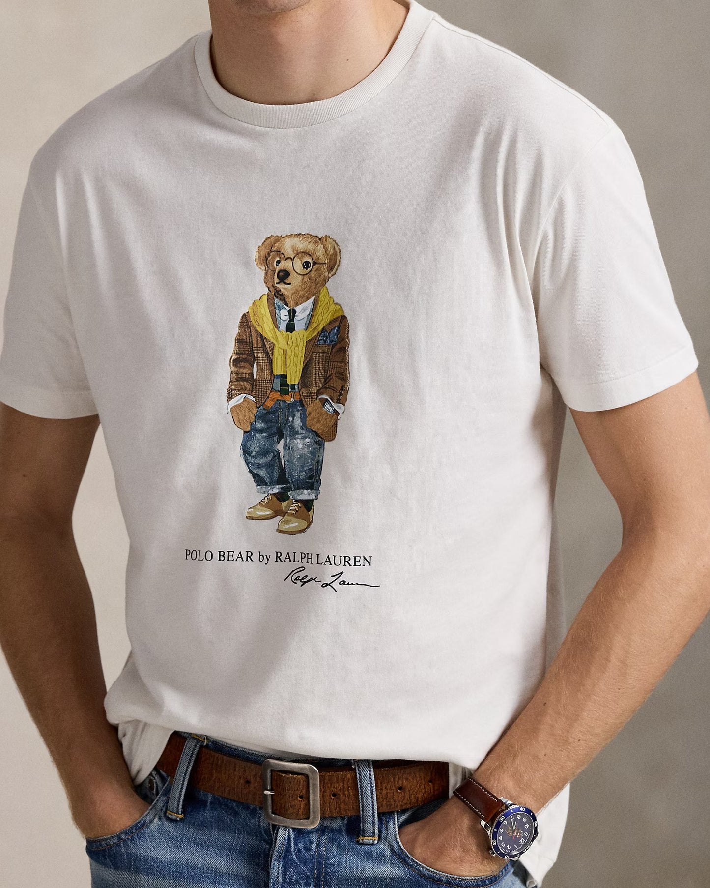 RL Polo Bear Jersey T-Shirt Klassische Passform