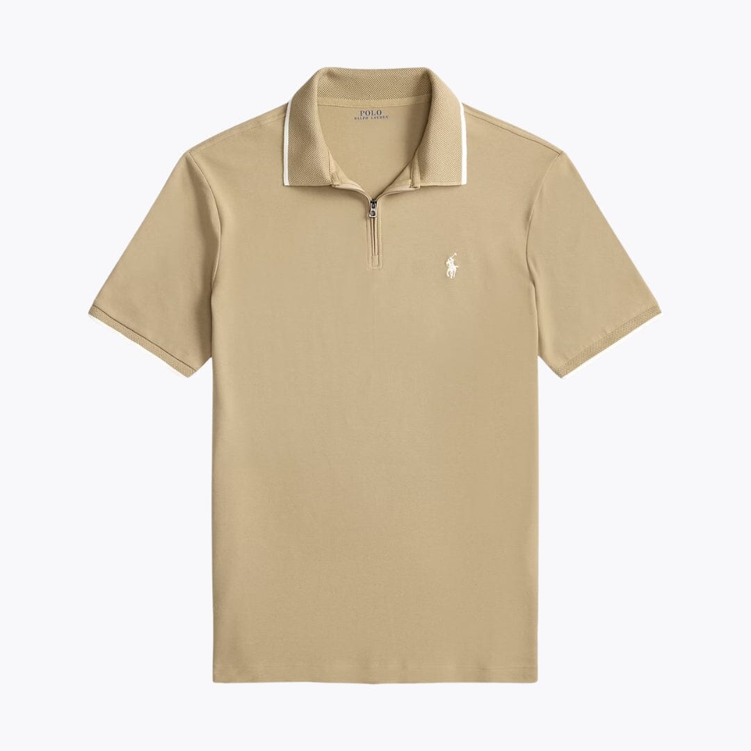 RL Classic Fit Stretch-Mesh-Polohemd