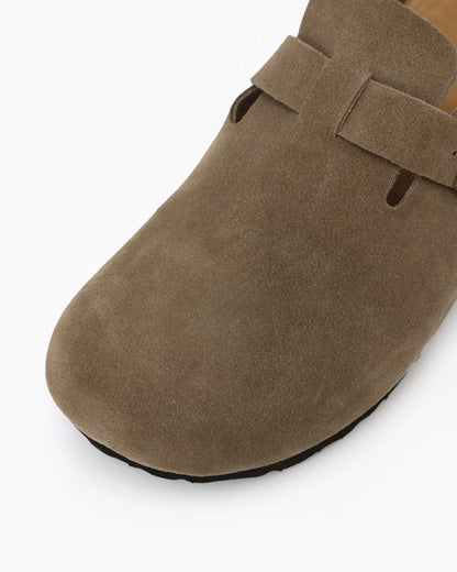 Wildleder-Clogs
