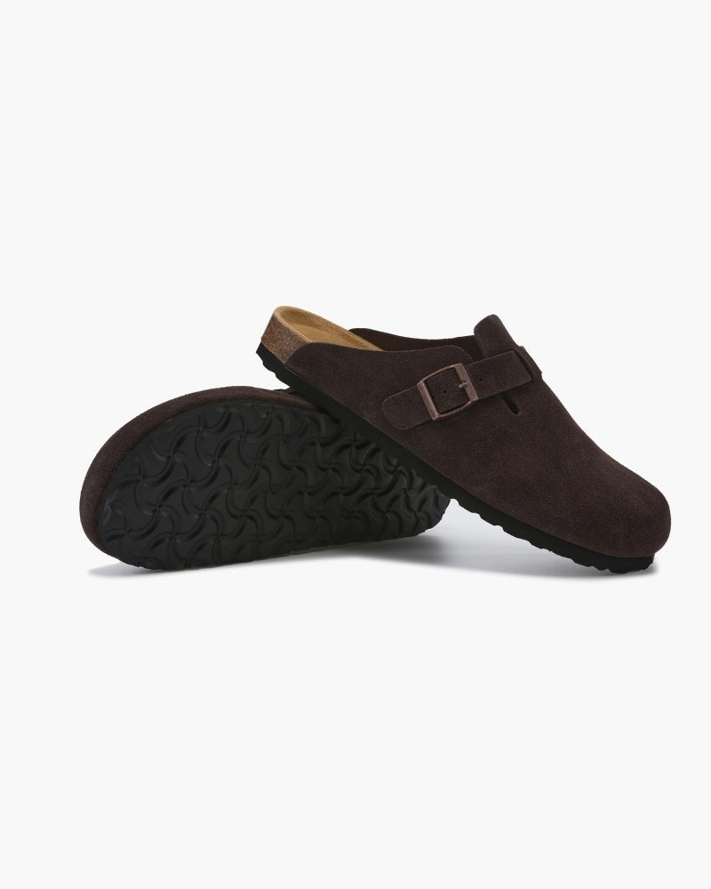 Wildleder-Clogs