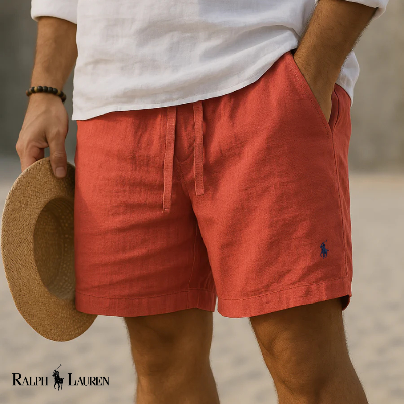 RL Heritage Linen Capri Shorts