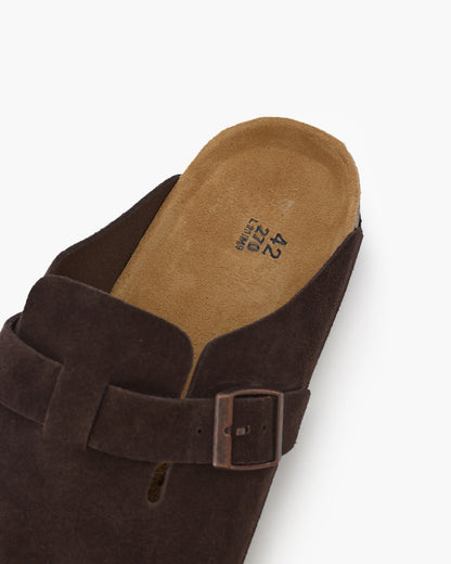 Wildleder-Clogs