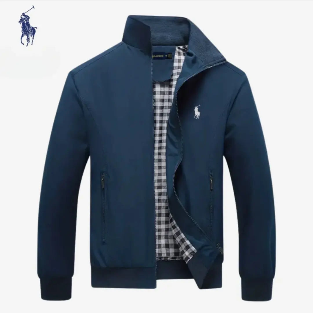 RL Casual Zip-Up Bomber – Premium Inspiration