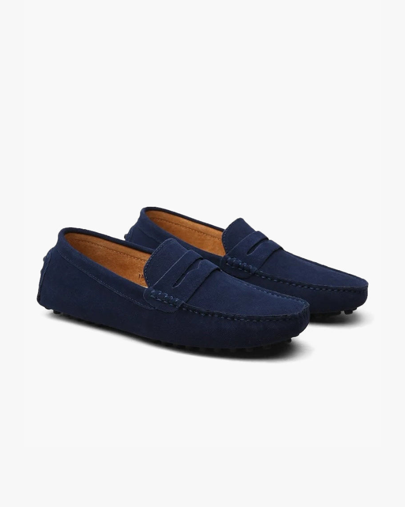 Mocassin de conduite en daim