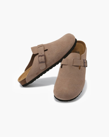 Wildleder-Clogs