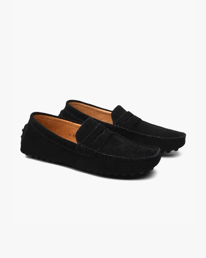 Mocassin de conduite en daim
