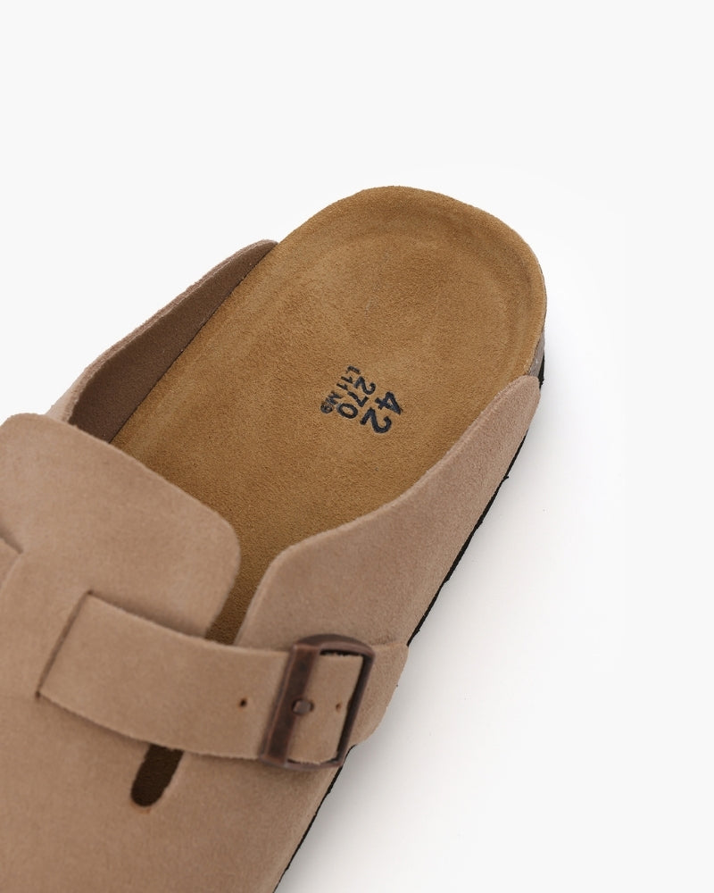 Wildleder-Clogs