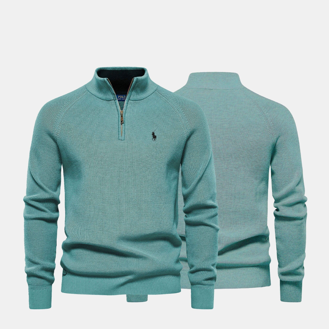 RL Herren Pullover mit Reißverschlusskragen (Ausverkauf)