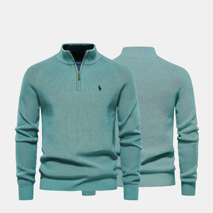 RL Herren Pullover mit Reißverschlusskragen (Ausverkauf)