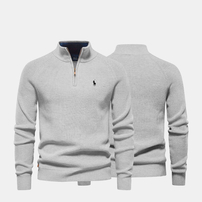 RL Herren Pullover mit Reißverschlusskragen (Ausverkauf)