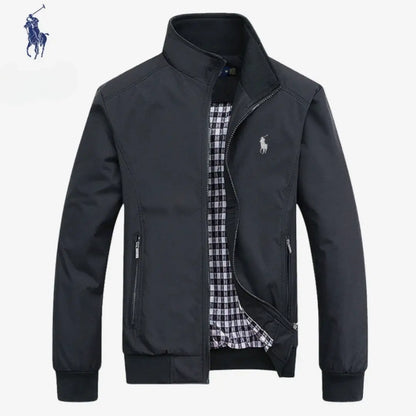 RL Casual Zip-Up Bomber – Premium Inspiration