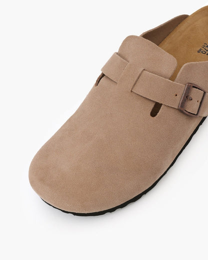 Wildleder-Clogs