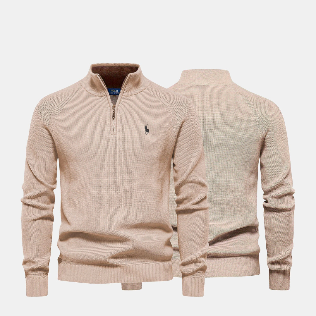 RL Herren Pullover mit Reißverschlusskragen (Ausverkauf)