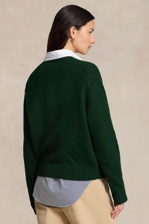 RL Pullover | Polo Bear Grün