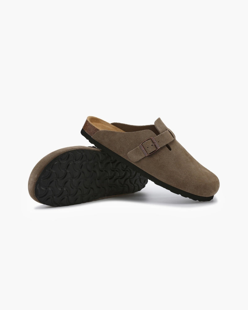 Wildleder-Clogs