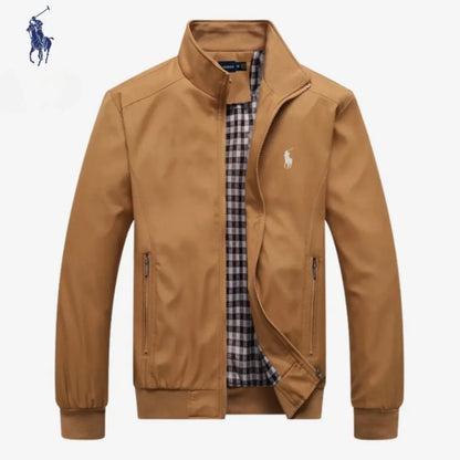 RL Casual Zip-Up Bomber – Premium Inspiration