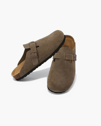 Wildleder-Clogs