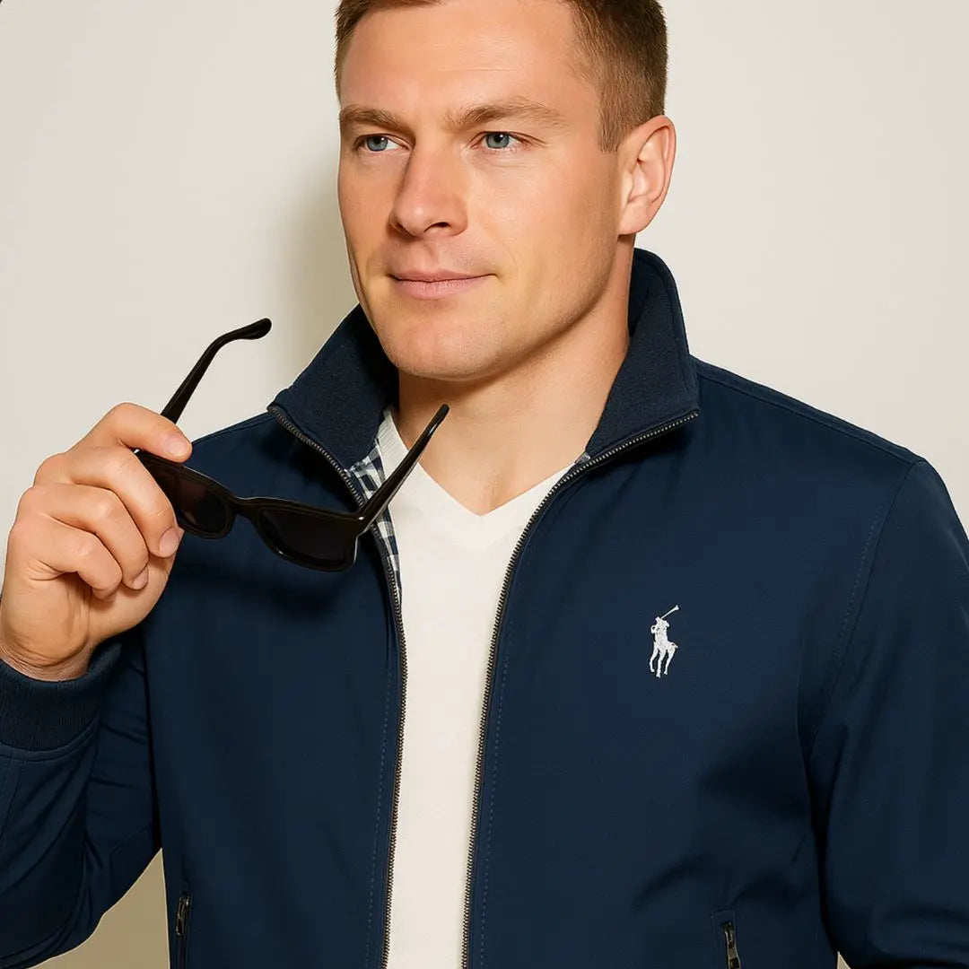 RL Casual Zip-Up Bomber – Premium Inspiration