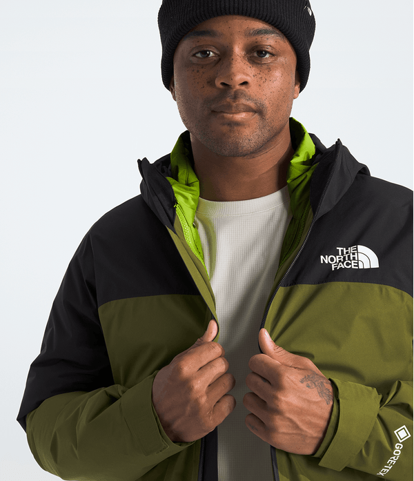 TNF Mountain Light Triclimate GTX Herrenjacke Forest Olive/TNF Black