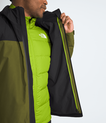 TNF Mountain Light Triclimate GTX Herrenjacke Forest Olive/TNF Black