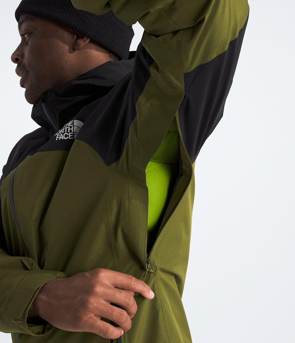 TNF Mountain Light Triclimate GTX Herrenjacke Forest Olive/TNF Black