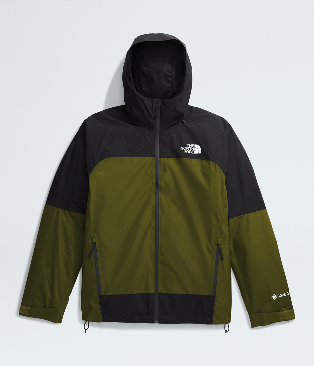 TNF Mountain Light Triclimate GTX Herrenjacke Forest Olive/TNF Black