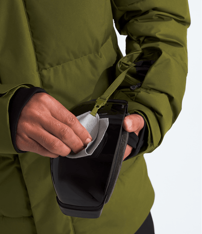 Veste TNF Corefire Down Windstopper pour homme, coloris olive forêt