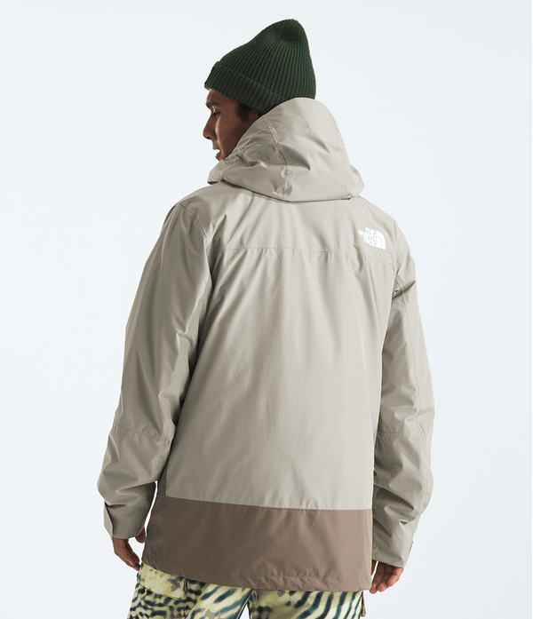 Veste The North Face homme Thermoball Eco Snow Triclimate Clay Grey/TNF Black