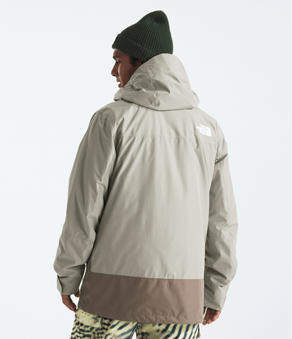 Veste The North Face homme Thermoball Eco Snow Triclimate Clay Grey/TNF Black