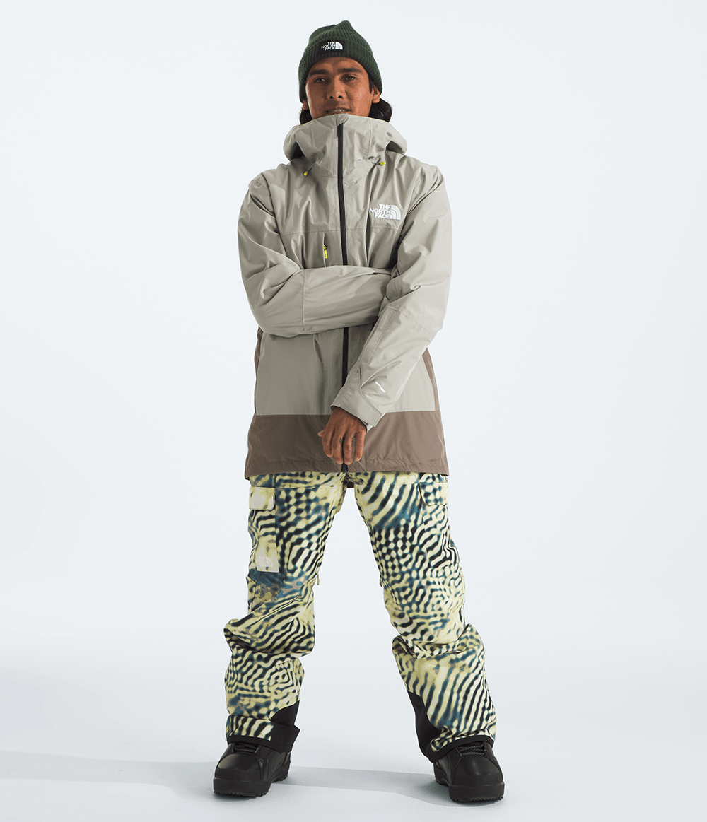 Veste The North Face homme Thermoball Eco Snow Triclimate Clay Grey/TNF Black