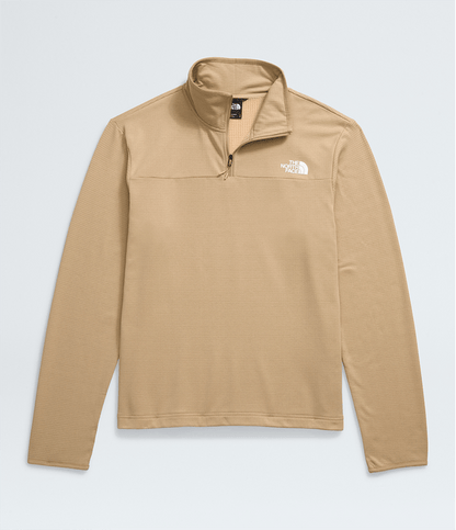Fleece TNF Herren Cedar Trail Grid 1/4 Zip Khaki Stone