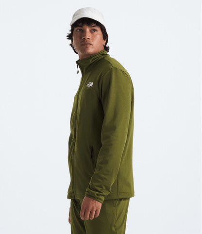 Fleece TNF Herren Cedar Trail Grid Full Zip Forest Olive