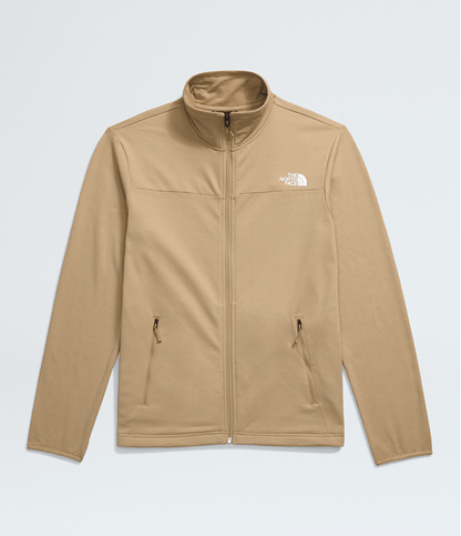 Fleece TNF Herren Cedar Trail Grid Full Zip Khaki Stone