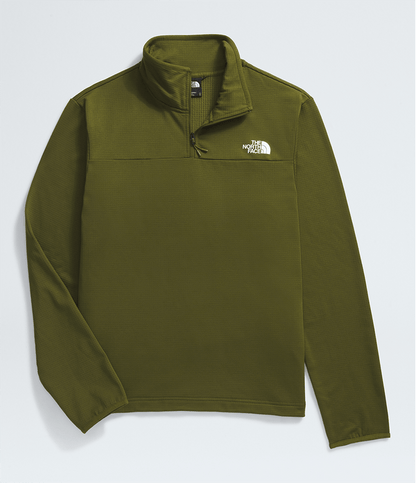 Fleece TNF Masculino Cedar Trail Grid 1/4 Zip Forest Olive