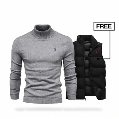 RL Premium Sweater + Vest jacket Free