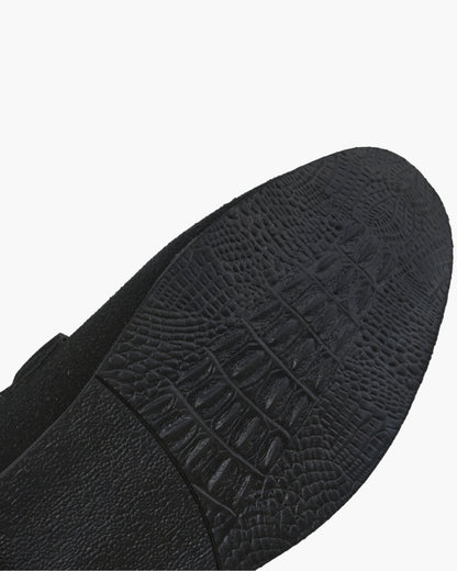 Chausson de luxe en suède