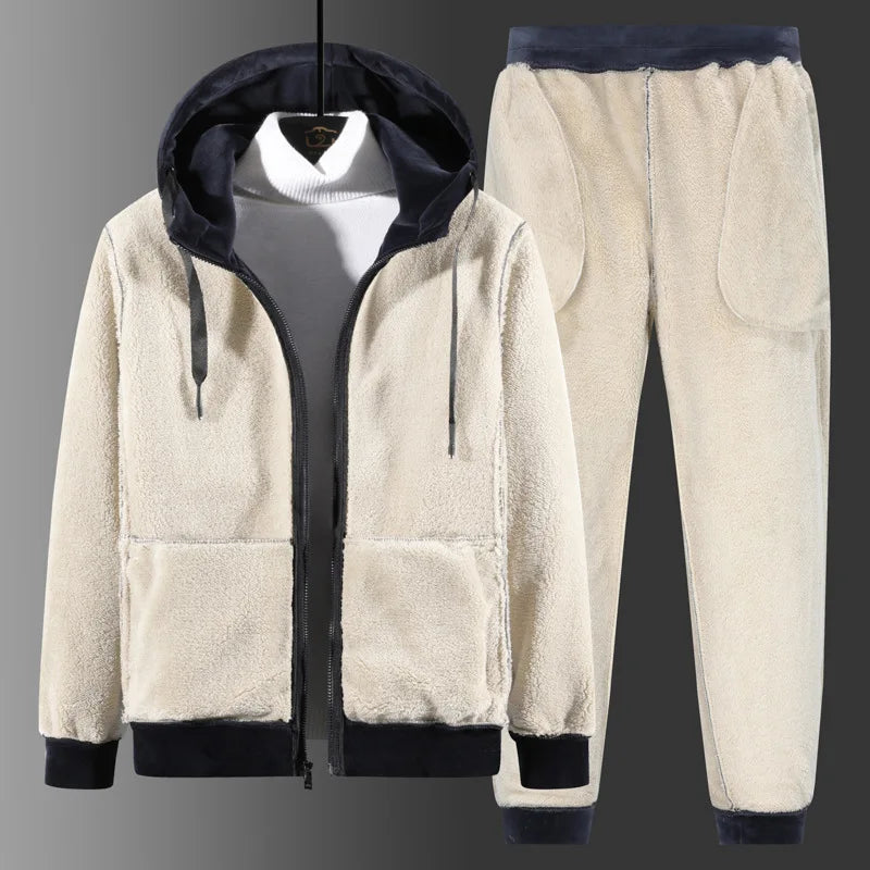 Saphir Velours Trainingsanzug