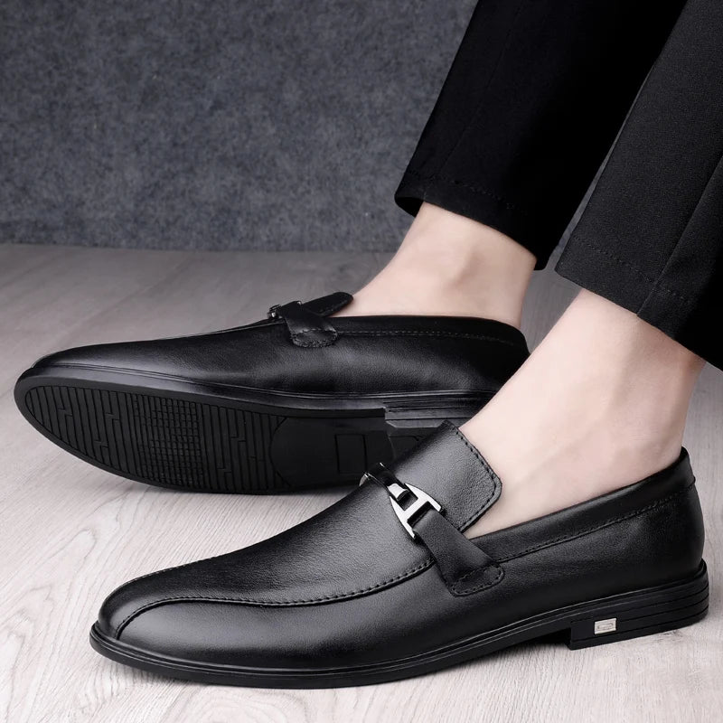 Maverick Leder Bit-Loafer