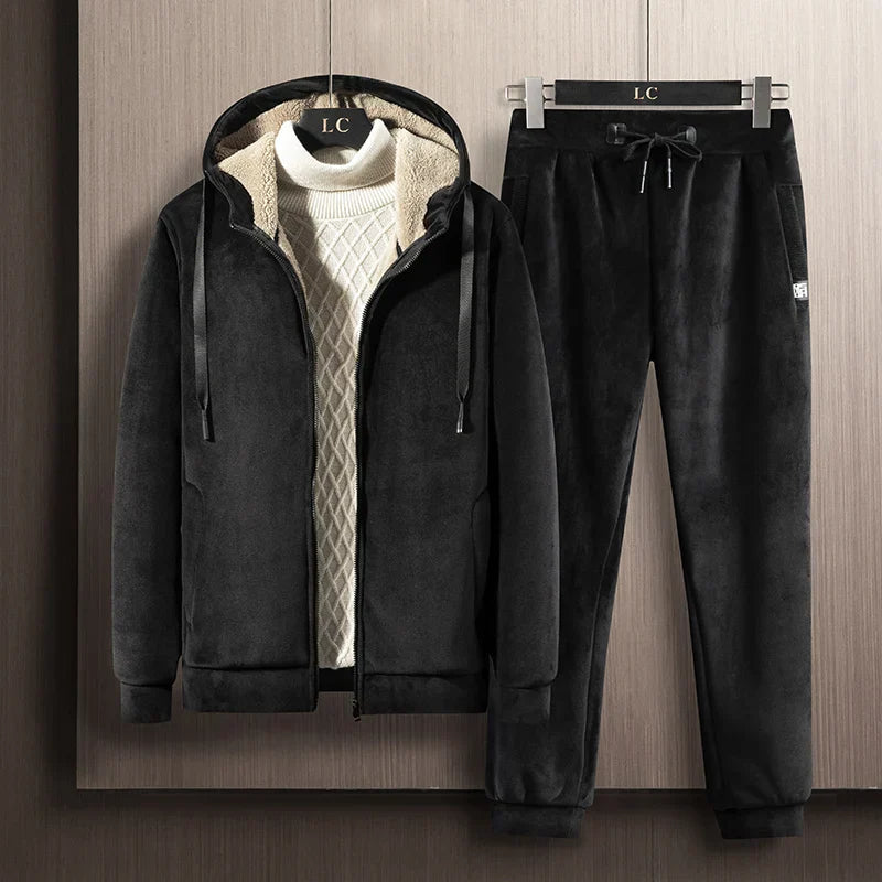 Saphir Velours Trainingsanzug