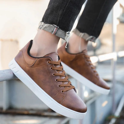 Sebastien™ Leder-Sneakers