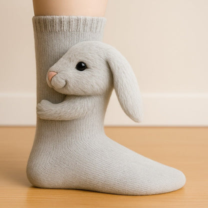 Tierische Kuschelsocken