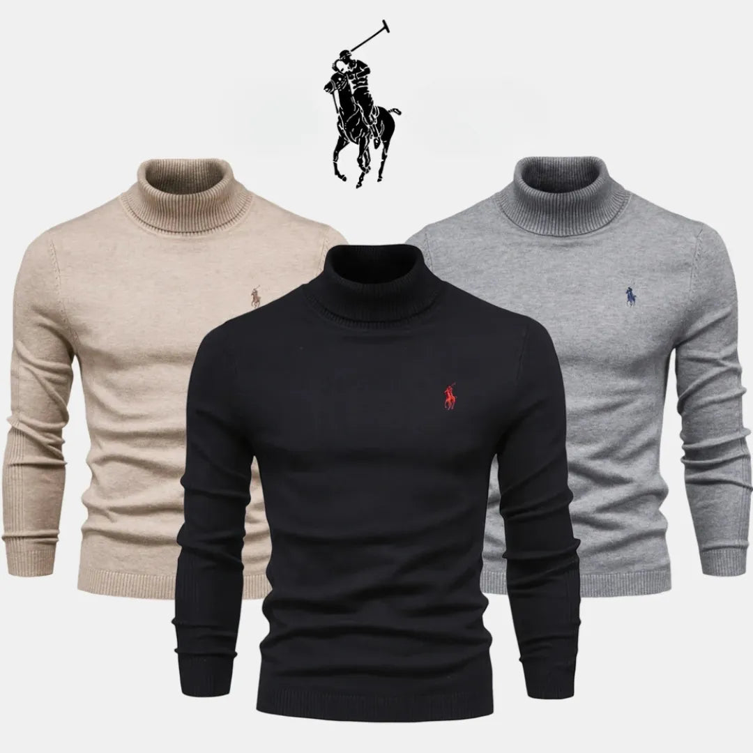 RL Premium Roll Neck Jumper + Free T-Shirt Today
