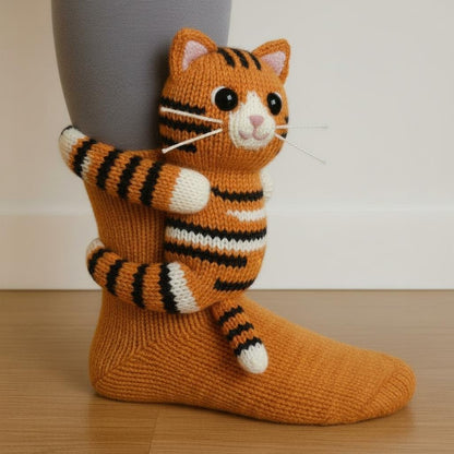 Tierische Kuschelsocken