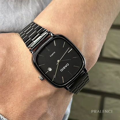 C A S I O Luxuriöse 36mm-Uhr - Wasserabweisend | Transferierter Stahl