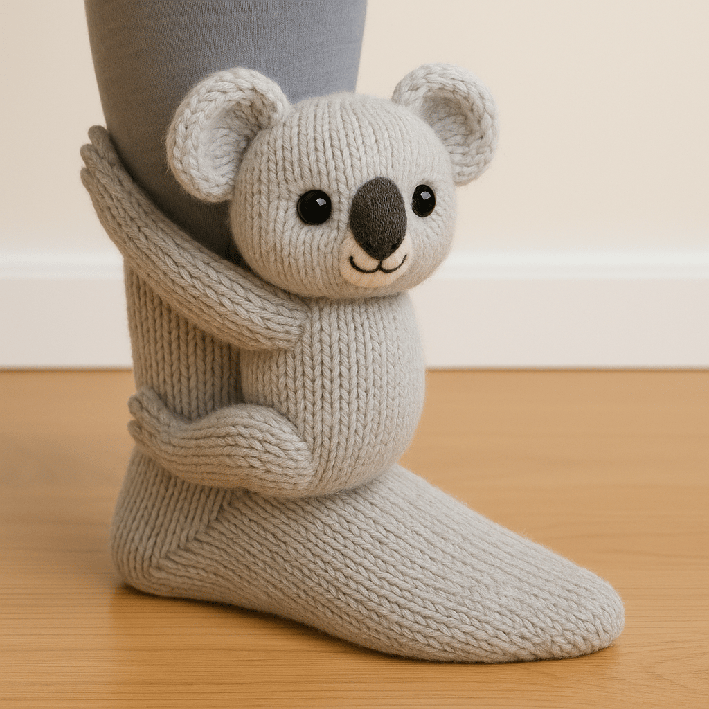 Tierische Kuschelsocken